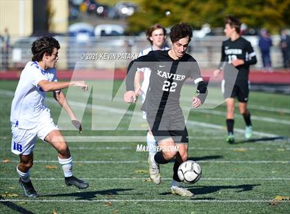 Thumbnail 3 in Darien @ Xavier (CIAC Class LL Quarterfinal) photogallery.