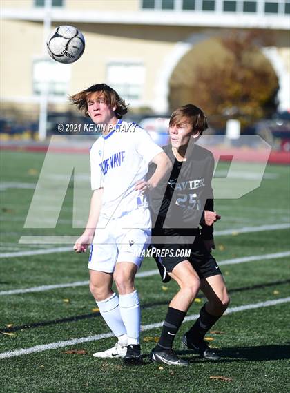 Thumbnail 1 in Darien @ Xavier (CIAC Class LL Quarterfinal) photogallery.