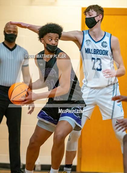 Thumbnail 3 in Millbrook vs. Ardrey Kell (NCHSAA 4A Final) (1 of 2 - the game) photogallery.