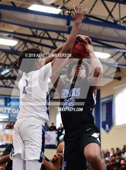 Thumbnail 1 in Berkeley Prep vs. University (ARS/Rescue Rooter National Hoopfest) photogallery.