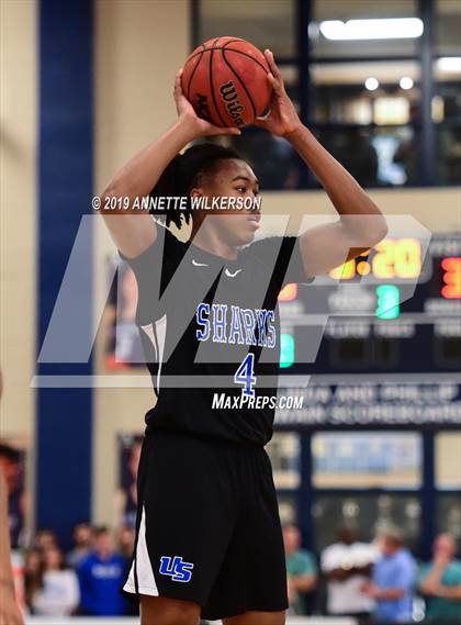 Thumbnail 1 in Berkeley Prep vs. University (ARS/Rescue Rooter National Hoopfest) photogallery.