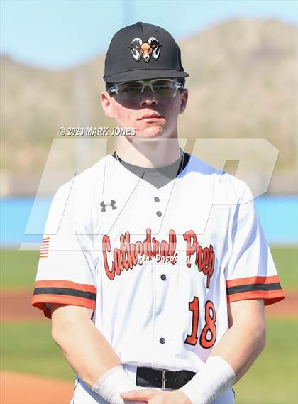 Thumbnail 2 in Cathedral Prep vs. Estrella Foothills (Wolves Classic Tournament - Championship) photogallery.