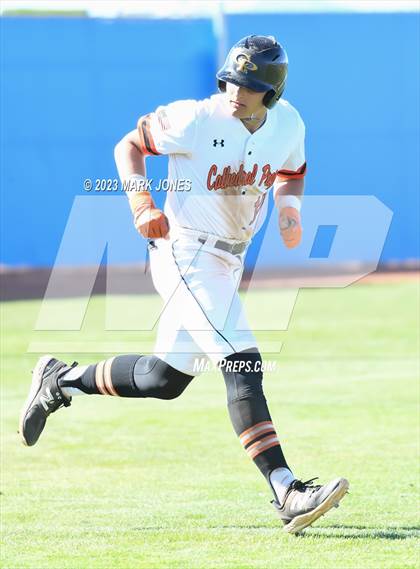 Thumbnail 2 in Cathedral Prep vs. Estrella Foothills (Wolves Classic Tournament - Championship) photogallery.