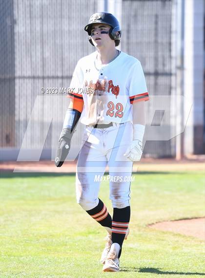 Thumbnail 2 in Cathedral Prep vs. Estrella Foothills (Wolves Classic Tournament - Championship) photogallery.