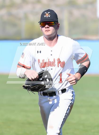 Thumbnail 3 in Cathedral Prep vs. Estrella Foothills (Wolves Classic Tournament - Championship) photogallery.
