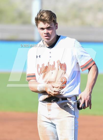 Thumbnail 2 in Cathedral Prep vs. Estrella Foothills (Wolves Classic Tournament - Championship) photogallery.
