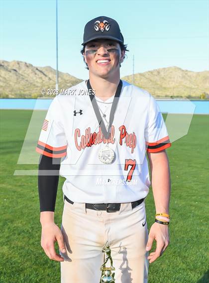 Thumbnail 3 in Cathedral Prep vs. Estrella Foothills (Wolves Classic Tournament - Championship) photogallery.