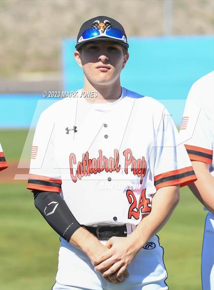 Thumbnail 1 in Cathedral Prep vs. Estrella Foothills (Wolves Classic Tournament - Championship) photogallery.