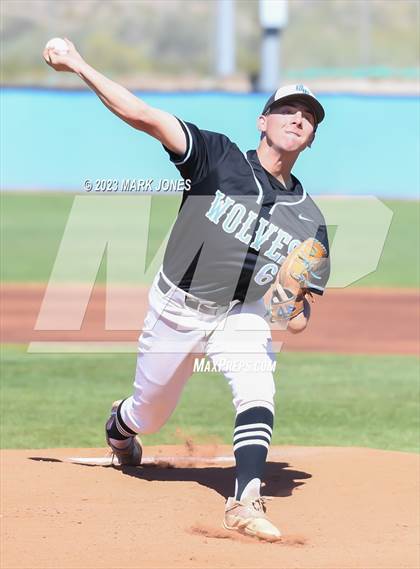 Thumbnail 2 in Cathedral Prep vs. Estrella Foothills (Wolves Classic Tournament - Championship) photogallery.
