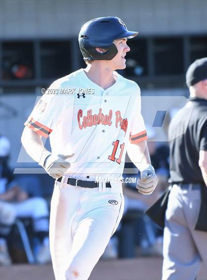 Thumbnail 1 in Cathedral Prep vs. Estrella Foothills (Wolves Classic Tournament - Championship) photogallery.