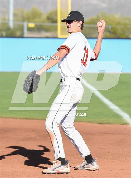 Thumbnail 2 in Cathedral Prep vs. Estrella Foothills (Wolves Classic Tournament - Championship) photogallery.