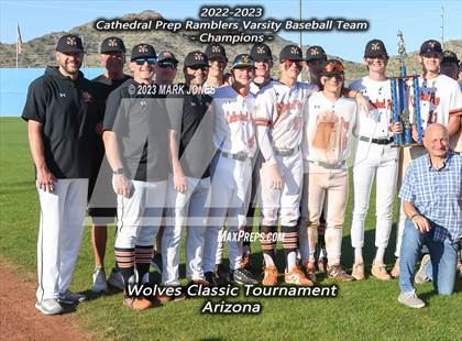 Thumbnail 3 in Cathedral Prep vs. Estrella Foothills (Wolves Classic Tournament - Championship) photogallery.
