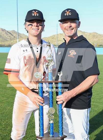 Thumbnail 1 in Cathedral Prep vs. Estrella Foothills (Wolves Classic Tournament - Championship) photogallery.