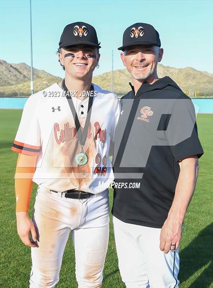 Thumbnail 2 in Cathedral Prep vs. Estrella Foothills (Wolves Classic Tournament - Championship) photogallery.