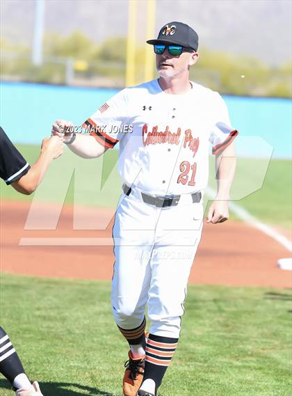 Thumbnail 1 in Cathedral Prep vs. Estrella Foothills (Wolves Classic Tournament - Championship) photogallery.