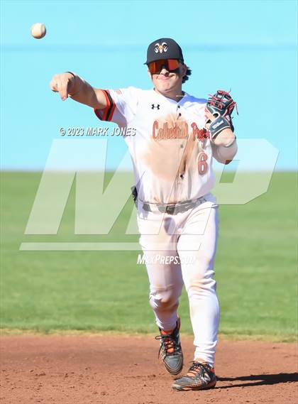 Thumbnail 2 in Cathedral Prep vs. Estrella Foothills (Wolves Classic Tournament - Championship) photogallery.