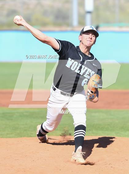 Thumbnail 3 in Cathedral Prep vs. Estrella Foothills (Wolves Classic Tournament - Championship) photogallery.