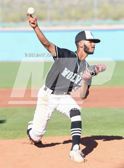 Thumbnail 2 in Cathedral Prep vs. Estrella Foothills (Wolves Classic Tournament - Championship) photogallery.