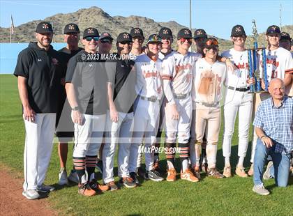 Thumbnail 2 in Cathedral Prep vs. Estrella Foothills (Wolves Classic Tournament - Championship) photogallery.