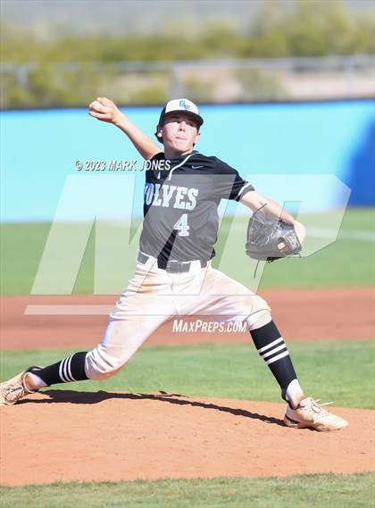 Thumbnail 2 in Cathedral Prep vs. Estrella Foothills (Wolves Classic Tournament - Championship) photogallery.
