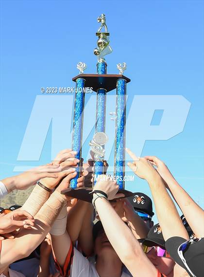 Thumbnail 1 in Cathedral Prep vs. Estrella Foothills (Wolves Classic Tournament - Championship) photogallery.