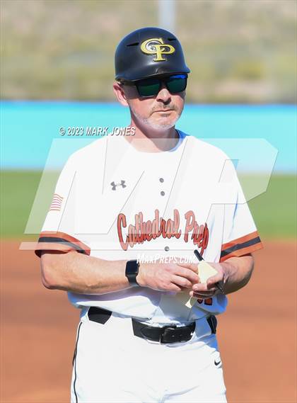 Thumbnail 3 in Cathedral Prep vs. Estrella Foothills (Wolves Classic Tournament - Championship) photogallery.