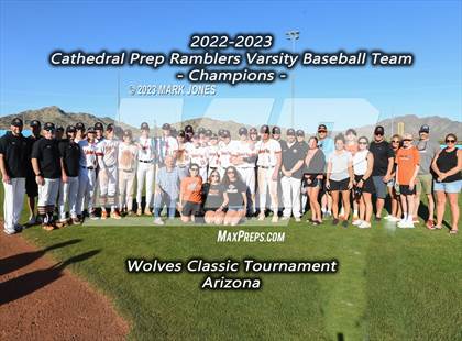 Thumbnail 2 in Cathedral Prep vs. Estrella Foothills (Wolves Classic Tournament - Championship) photogallery.