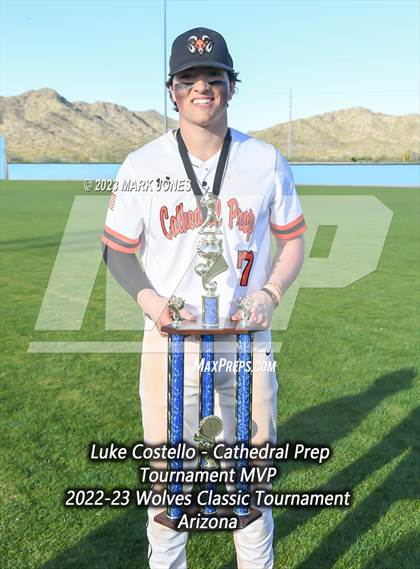 Thumbnail 2 in Cathedral Prep vs. Estrella Foothills (Wolves Classic Tournament - Championship) photogallery.