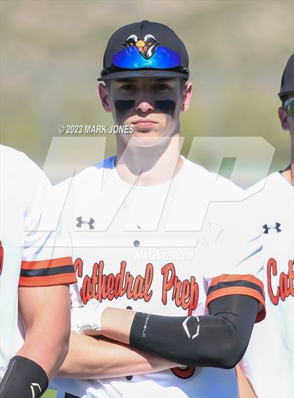 Thumbnail 2 in Cathedral Prep vs. Estrella Foothills (Wolves Classic Tournament - Championship) photogallery.