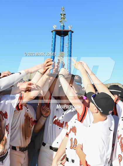 Thumbnail 3 in Cathedral Prep vs. Estrella Foothills (Wolves Classic Tournament - Championship) photogallery.