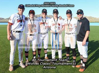 Thumbnail 3 in Cathedral Prep vs. Estrella Foothills (Wolves Classic Tournament - Championship) photogallery.