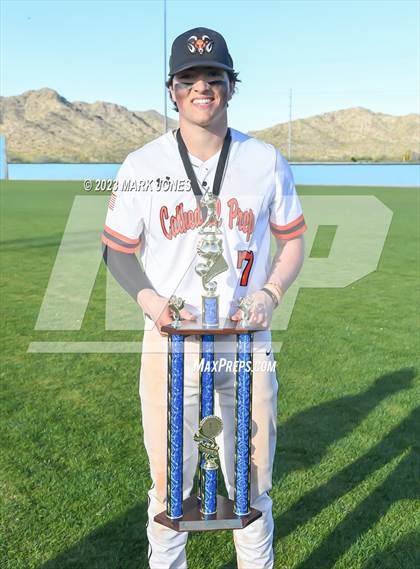 Thumbnail 1 in Cathedral Prep vs. Estrella Foothills (Wolves Classic Tournament - Championship) photogallery.