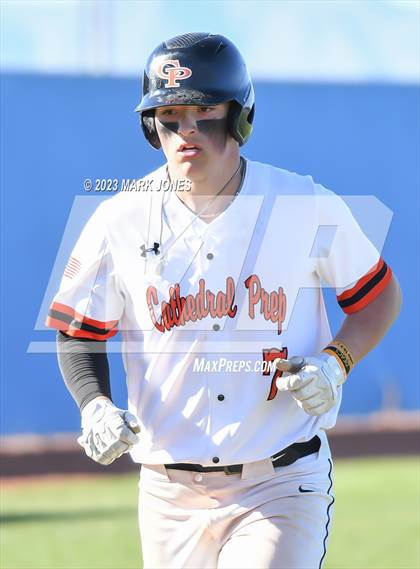 Thumbnail 2 in Cathedral Prep vs. Estrella Foothills (Wolves Classic Tournament - Championship) photogallery.