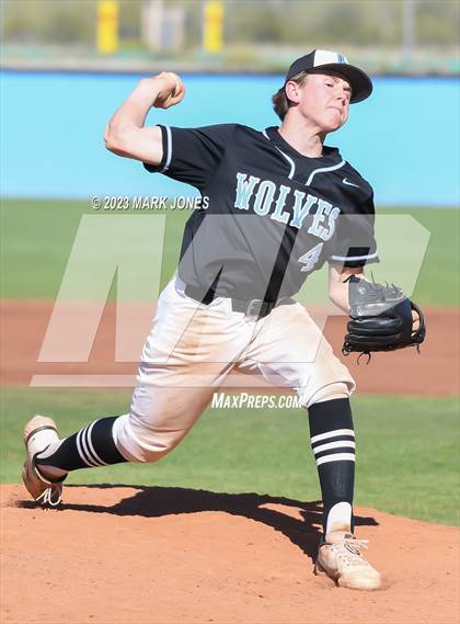 Thumbnail 3 in Cathedral Prep vs. Estrella Foothills (Wolves Classic Tournament - Championship) photogallery.