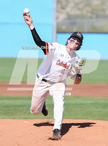 Thumbnail 3 in Cathedral Prep vs. Estrella Foothills (Wolves Classic Tournament - Championship) photogallery.