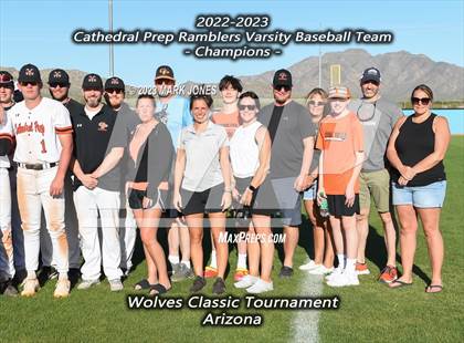 Thumbnail 3 in Cathedral Prep vs. Estrella Foothills (Wolves Classic Tournament - Championship) photogallery.