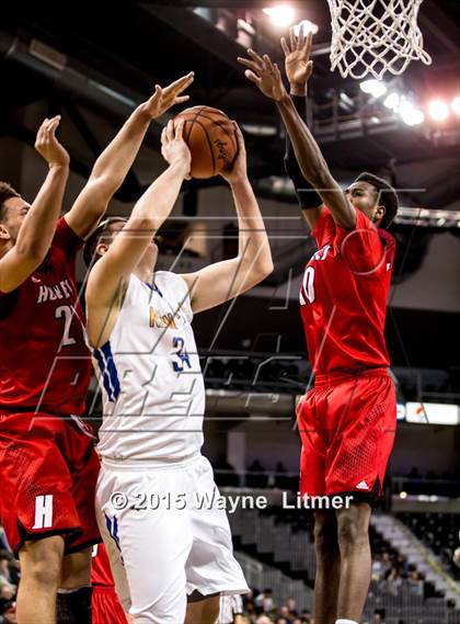 Thumbnail 2 in Holmes vs Newport Central Catholic (9th Region Tournament) photogallery.