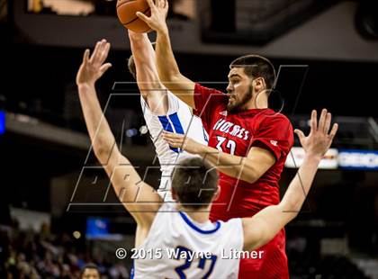 Thumbnail 2 in Holmes vs Newport Central Catholic (9th Region Tournament) photogallery.