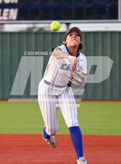 Thumbnail 3 in Plano West @ Allen (UIL 6A Softball Bi-District) photogallery.