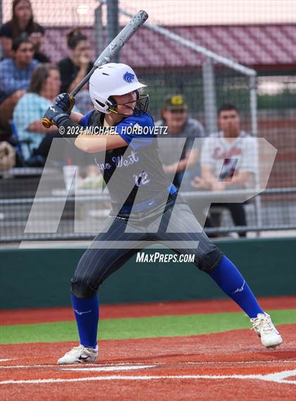 Thumbnail 2 in Plano West @ Allen (UIL 6A Softball Bi-District) photogallery.
