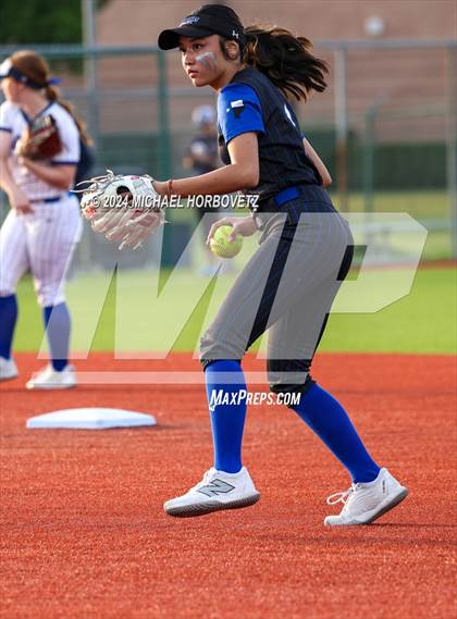 Thumbnail 1 in Plano West @ Allen (UIL 6A Softball Bi-District) photogallery.