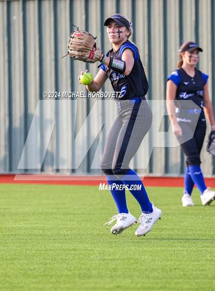Thumbnail 2 in Plano West @ Allen (UIL 6A Softball Bi-District) photogallery.
