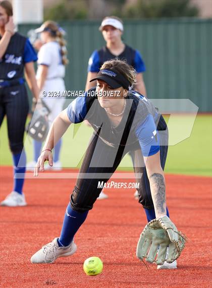 Thumbnail 3 in Plano West @ Allen (UIL 6A Softball Bi-District) photogallery.