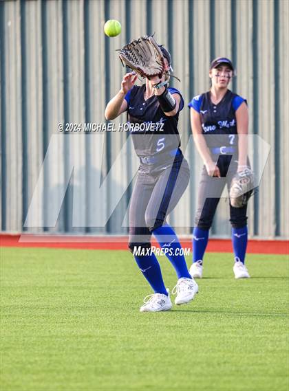 Thumbnail 1 in Plano West @ Allen (UIL 6A Softball Bi-District) photogallery.