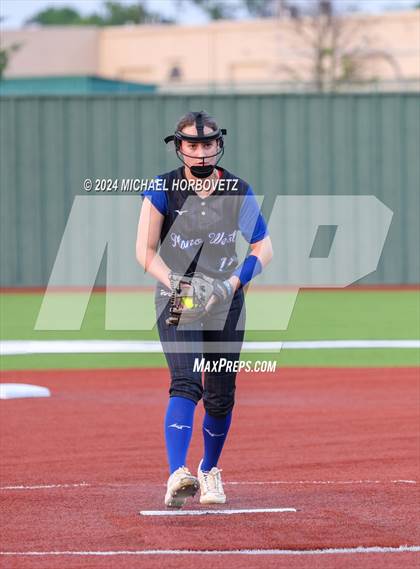 Thumbnail 2 in Plano West @ Allen (UIL 6A Softball Bi-District) photogallery.