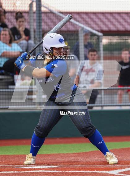 Thumbnail 2 in Plano West @ Allen (UIL 6A Softball Bi-District) photogallery.
