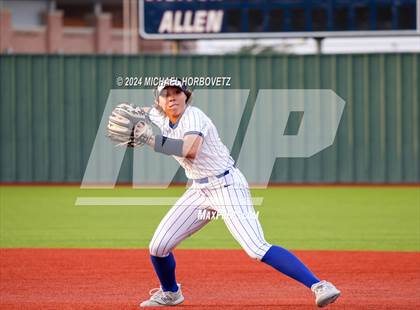 Thumbnail 2 in Plano West @ Allen (UIL 6A Softball Bi-District) photogallery.