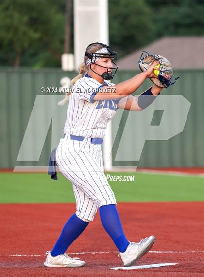 Thumbnail 3 in Plano West @ Allen (UIL 6A Softball Bi-District) photogallery.