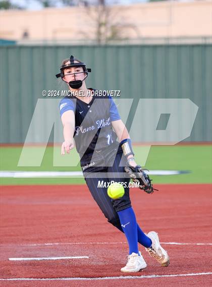 Thumbnail 3 in Plano West @ Allen (UIL 6A Softball Bi-District) photogallery.