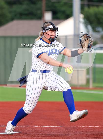 Thumbnail 1 in Plano West @ Allen (UIL 6A Softball Bi-District) photogallery.